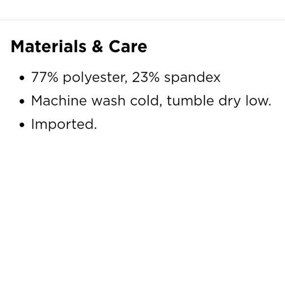 New, no tags Old Navy Active cream high waist jogger in 7/8 length, size Small - Picture 13 of 13